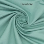 Dunkel Mint Bio French Terry Uni