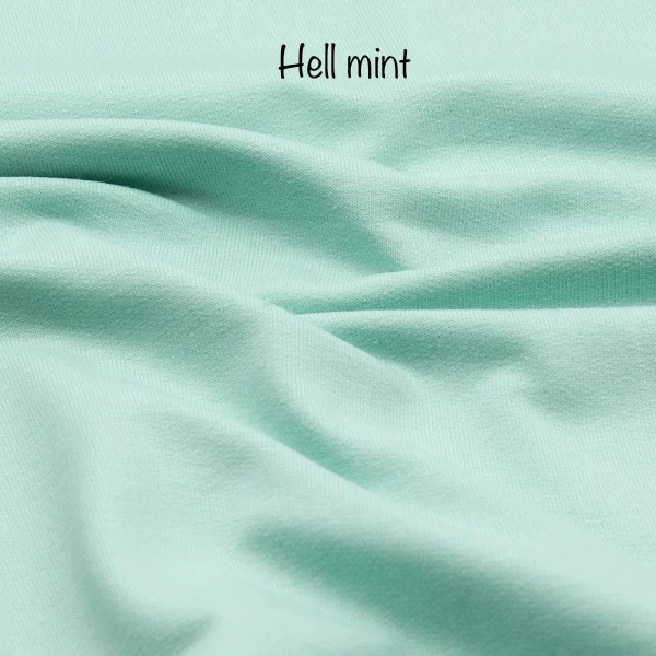Bio French Terry Hell Mint Uni