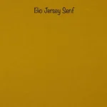 Bio Jersey Uni Senf