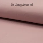 Bio Jersey Uni altrosa hell