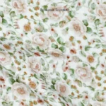 Bio Musselin Rosenblüten