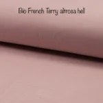 Bio French Terry altrosa hell