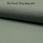 Bio French Terry dusty mint