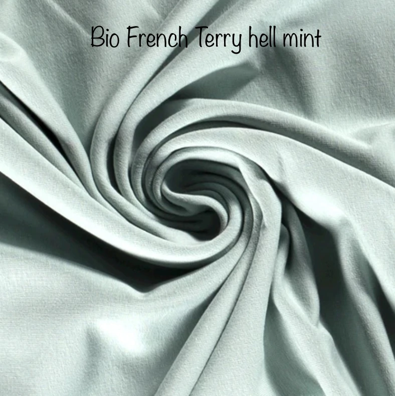 Bio French Terry Stoff Farbe French Terry hellblau