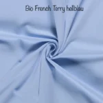 Bio French Terry hellblau
