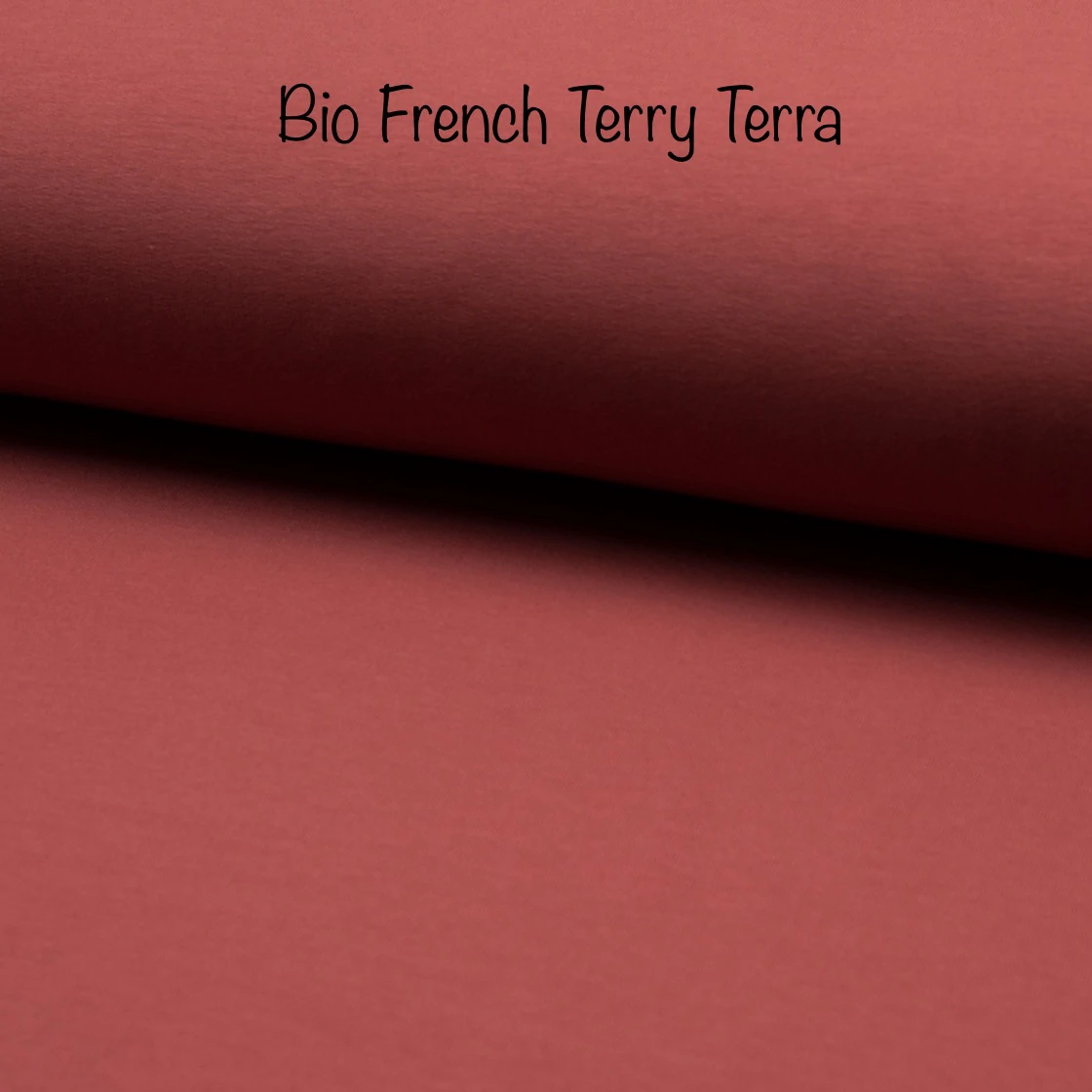 Bio French Terry Stoff Farbe French Terry terra