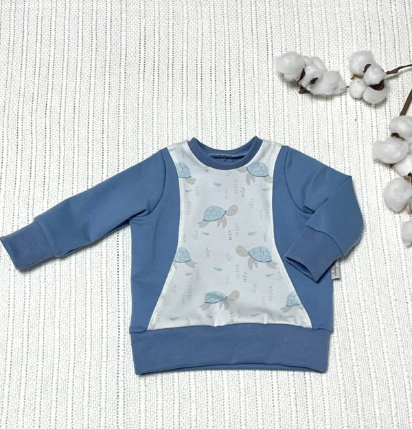 Handgemachter Sweater mit Teilung für Kinder